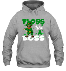 St Patrick's day Leprechaun floss like a boss Hoodie - nikotee