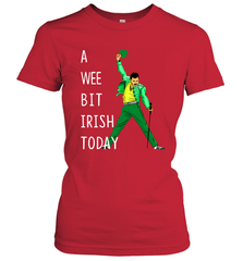 Freddie Mercury A Wee Bit Irish Today Women's T-Shirt - nikotee