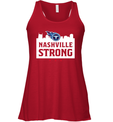 Nashville Strong Tennessee Titans Racerback Tank - nikotee