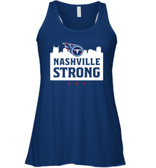 Nashville Strong Tennessee Titans Racerback Tank - nikotee