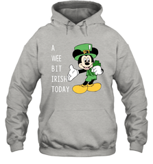 Mickey's Mouse A Wee Bit Irish Today Hoodie - nikotee