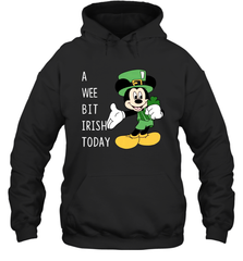 Mickey's Mouse A Wee Bit Irish Today Hoodie - nikotee