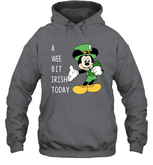 Mickey's Mouse A Wee Bit Irish Today Hoodie - nikotee
