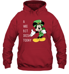 Mickey's Mouse A Wee Bit Irish Today Hoodie - nikotee