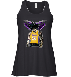 Songoku Ultra Instinct Kobe Bryant Lakers 24 Racerback Tank - nikotee