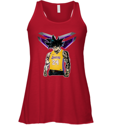 Songoku Ultra Instinct Kobe Bryant Lakers 24 Racerback Tank - nikotee