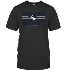 HARD WORK WORKS Houston Roughnecks Men's T-Shirt - nikotee