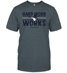 HARD WORK WORKS Houston Roughnecks Men's T-Shirt - nikotee