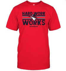 HARD WORK WORKS Houston Roughnecks Men's T-Shirt - nikotee
