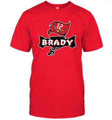 Tom Brady 12 Tampa Bay Buccaneers Men's T-Shirt - nikotee