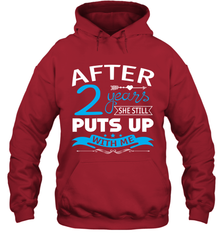 2nd Wedding Anniversary Shirt For Husband Hoodie - nikotee
