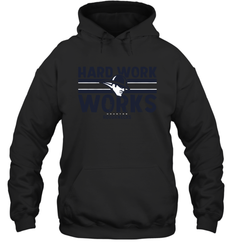 HARD WORK WORKS Houston Roughnecks Hoodie - nikotee