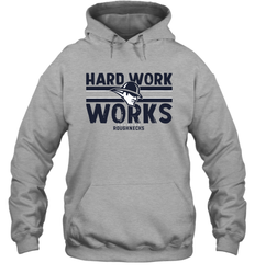 HARD WORK WORKS Houston Roughnecks Hoodie - nikotee