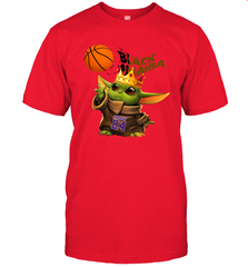 Star Wars Baby Yoda King Black Mamba Bryant 24 Men's T-Shirt - nikotee