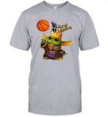 Star Wars Baby Yoda King Black Mamba Bryant 24 Men's T-Shirt - nikotee
