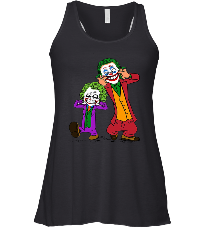 Double Joker Calvin and Hobbes Racerback Tank - nikotee