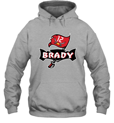 Tom Brady 12 Tampa Bay Buccaneers Hoodie - nikotee