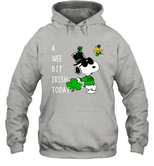 Snoopy A Wee Bit Irish Today Hoodie - nikotee