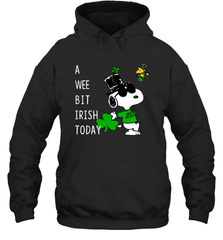 Snoopy A Wee Bit Irish Today Hoodie - nikotee