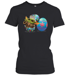Easter Eggs Baby Yoda Women's T-Shirt - nikotee
