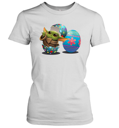 Easter Eggs Baby Yoda Women's T-Shirt - nikotee