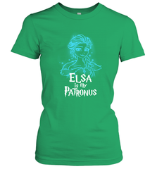 Elsa is my Patronus Frozen Harry Potter Women's T-Shirt - nikotee