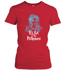 Elsa is my Patronus Frozen Harry Potter Women's T-Shirt - nikotee