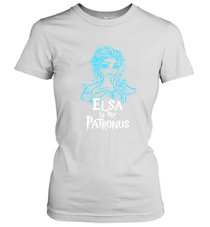 Elsa is my Patronus Frozen Harry Potter Women's T-Shirt - nikotee