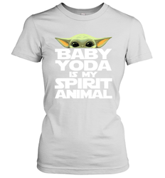 Baby Yoda Is My Spirit Animal Women's T-Shirt - nikotee
