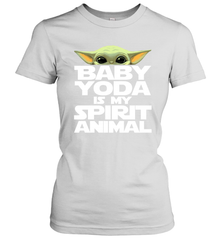 Baby Yoda Is My Spirit Animal Women's T-Shirt - nikotee