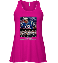 New England Patriots 12 2000 2020 Thank You Tom Brady Racerback Tank - nikotee