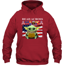 Baby Yoda Read Across America Hoodie - nikotee