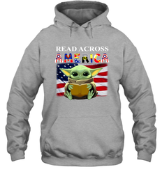 Baby Yoda Read Across America Hoodie - nikotee