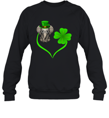 Elephant irish heart st patrick's day Sweatshirt - nikotee