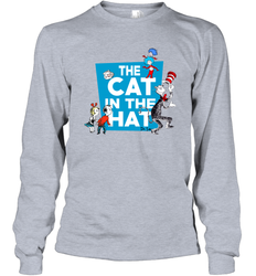 Dr Seuss The Cat In The Hat Long Sleeve T-Shirt - nikotee