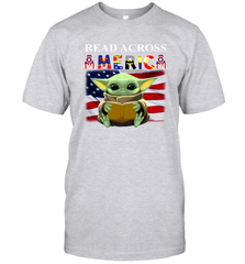 Baby Yoda Read Across America Men's T-Shirt - nikotee