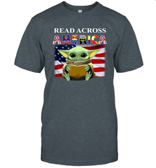 Baby Yoda Read Across America Men's T-Shirt - nikotee