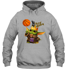 Star Wars Baby Yoda King Black Mamba Bryant 24 Hoodie - nikotee