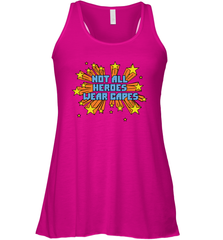 Not All Heroes Wear Capes Racerback Tank - nikotee