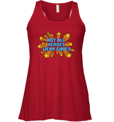 Not All Heroes Wear Capes Racerback Tank - nikotee