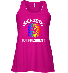 Joe Exotic for President Racerback Tank - nikotee