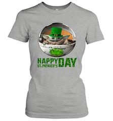 Baby Yoda Happy St Patrick's Day Women's T-Shirt - nikotee