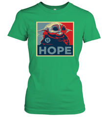 Baby Yoda Hope Vintage Women's T-Shirt - nikotee