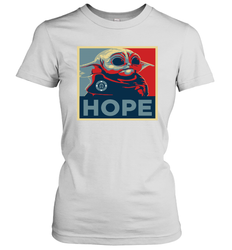 Baby Yoda Hope Vintage Women's T-Shirt - nikotee