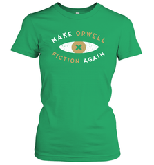 Make Orwell Fiction Again Recon Eye Women's T-Shirt - nikotee
