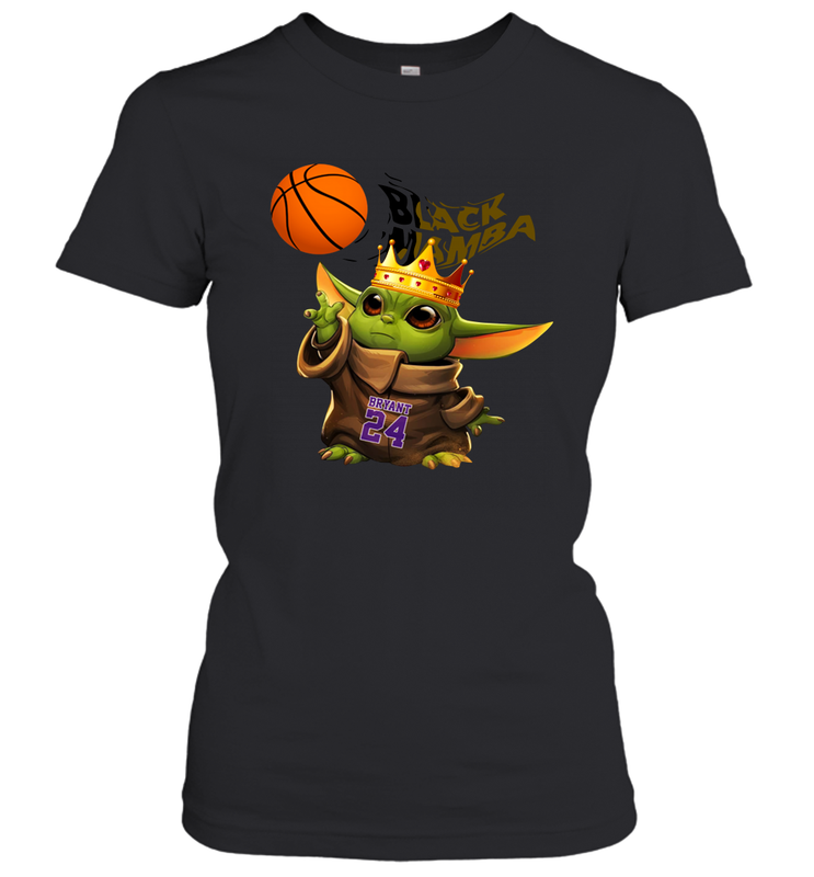 Star Wars Baby Yoda King Black Mamba Bryant 24 Women's T-Shirt - nikotee