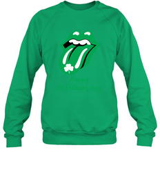 Happy St. Patrick's day Rolling Stones Sweatshirt - nikotee
