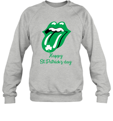 Happy St. Patrick's day Rolling Stones Sweatshirt - nikotee