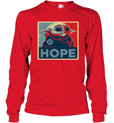 Baby Yoda Hope Vintage Long Sleeve T-Shirt - nikotee