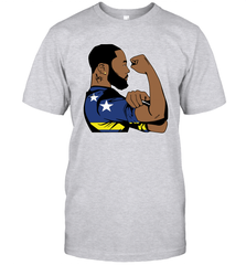 Strong Man Power King Flexing We Can Do It Men's T-Shirt - nikotee